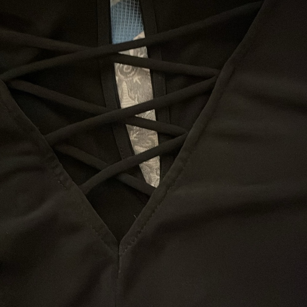 Solid Black Dress - image 3